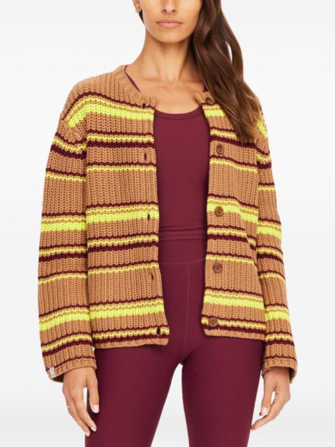 THE UPSIDE Bendetta striped cardigan