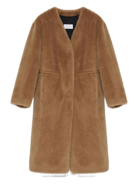Yves Salomon pocket wool coat