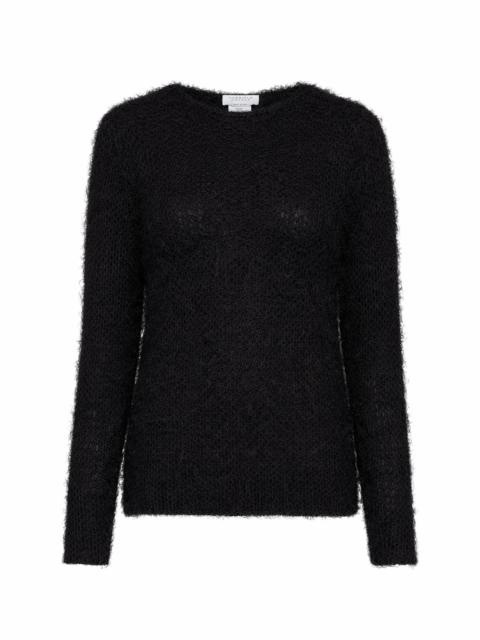 GABRIELA HEARST Zoharin Knit Sweater in Black Silk Cashmere