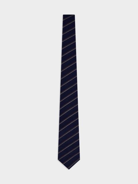 GIORGIO ARMANI Varsity Striped Silk Tie