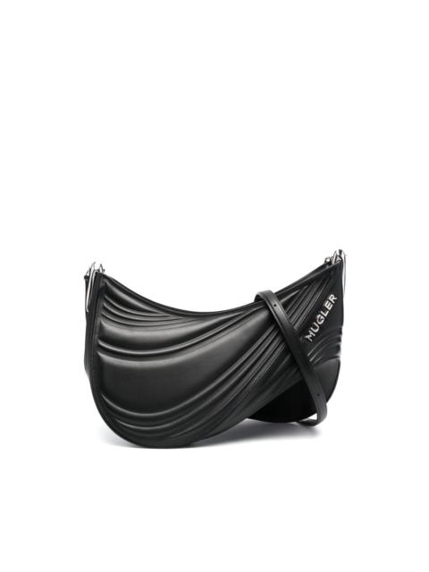 MUGLER Spiral Curve 01 shoulder bag