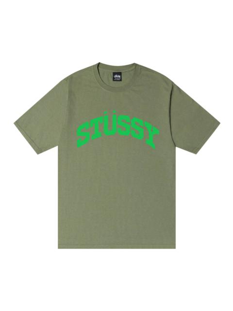 Stussy Block Sport Pigment Dyed Tee 'Artichoke'