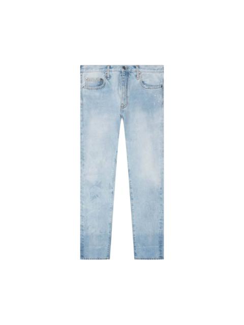 Off-White Diag Slim Jeans 'Bleach Blue/White'