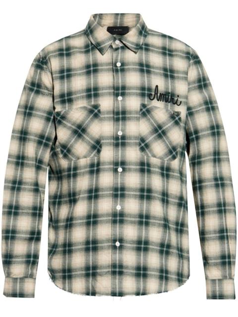 AMIRI checked shirt