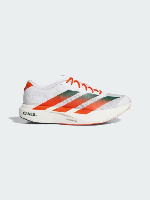 adidas Miami Hurricanes Adizero EVO SL Shoes