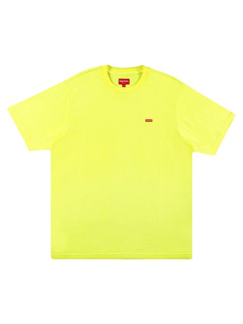 Supreme Small Box Tee 'Fluorescent Yellow'