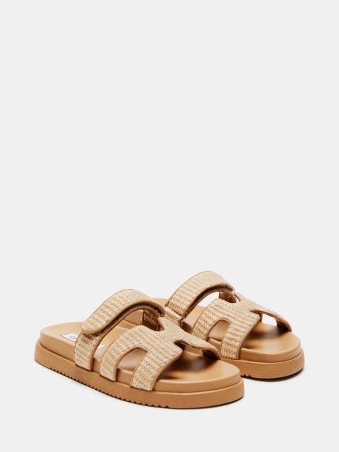 STEVE MADDEN MAYVEN NATURAL RAFFIA