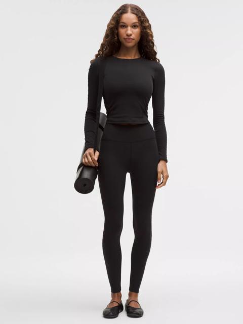 lululemon RevealKnit Eyelet Crewneck Long-Sleeve Shirt