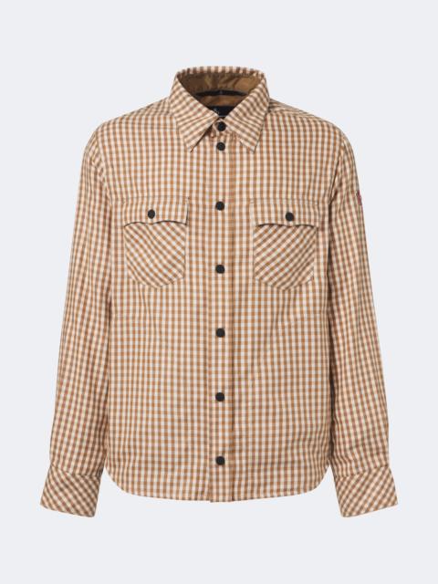 Moncler Grenoble Check cotton-blend twill shirt