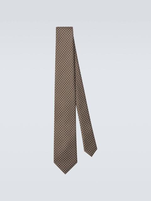 Brioni Silk jacquard tie