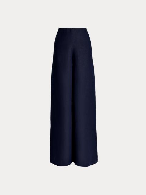 Ralph Lauren Daria Linen Wide-Leg Pant