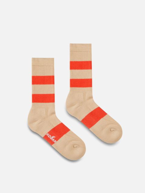 HOGAN Socks Beige Orange