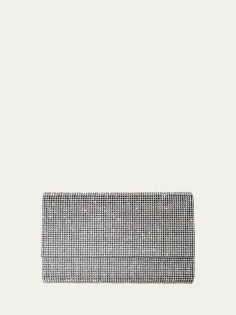 JUDITH LEIBER Fizzoni Full-Beaded Clutch Bag