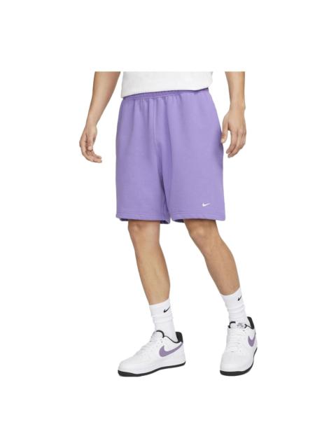 Nike Nike Solo Swoosh Shorts 'Purple' DX0817-567