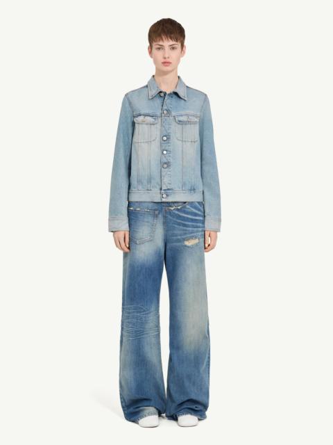 MM6 Maison Margiela Twist denim jacket
