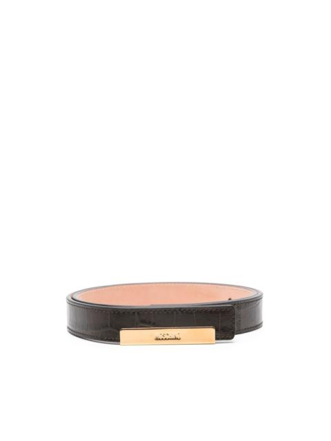 Moschino leather belt