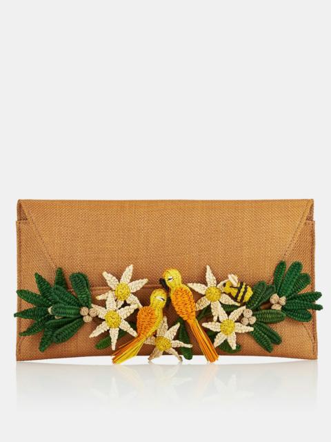 AQUAZZURA Birdsong Clutch