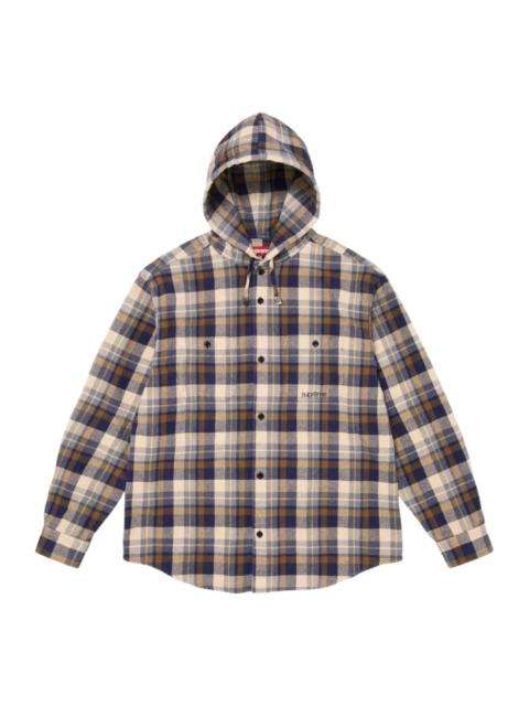 Supreme Supreme SS26 Floral Flannel Shirt 'White' SUP-SS26-292-WHT