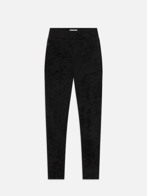 FRAME The Velvet Legging in Black