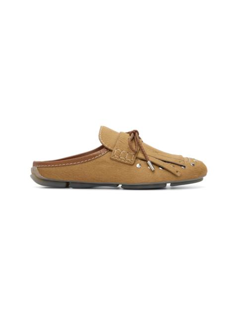 WALES BONNER Brown Montego Slip-on Loafers