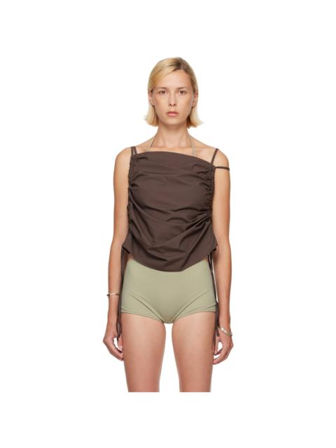 BASERANGE SSENSE Exclusive Brown Pictorial Top