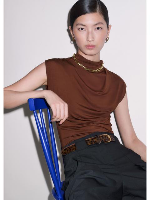ME+EM Drape Sleeveless Top