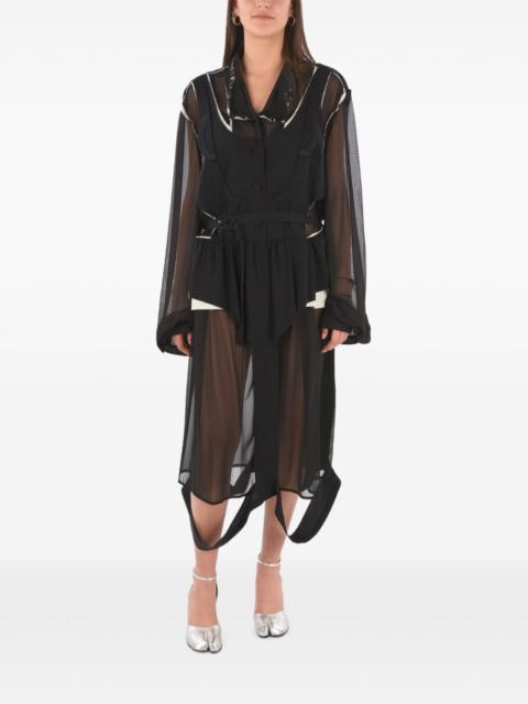 Maison Margiela cut-out midi dress