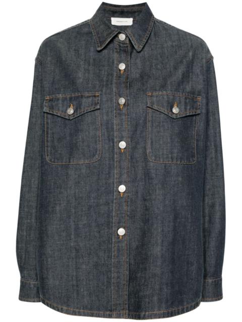 FABIANA FILIPPI long-sleeve denim shirt