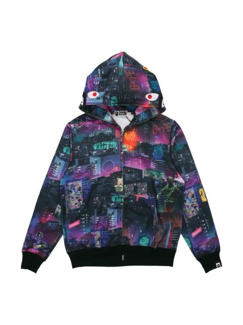 A BATHING APE☆ネオン カモ ジップ フーディー org.jpg