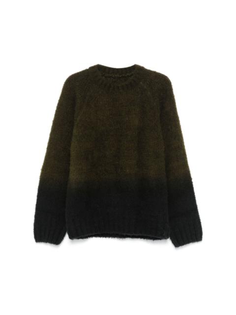 ombré-effect sweater