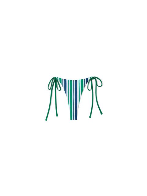 CASABLANCA Striped String Bikini Bottom
