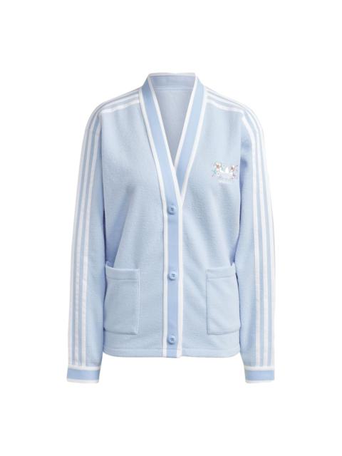 adidas (WMNS) adidas Windbreaker Cardigan 'Blue' IP3760