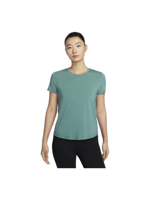 Nike (WMNS) Nike One Classic Dri-FIT T-shirt Asia Sizing 'Green' FN2799-361