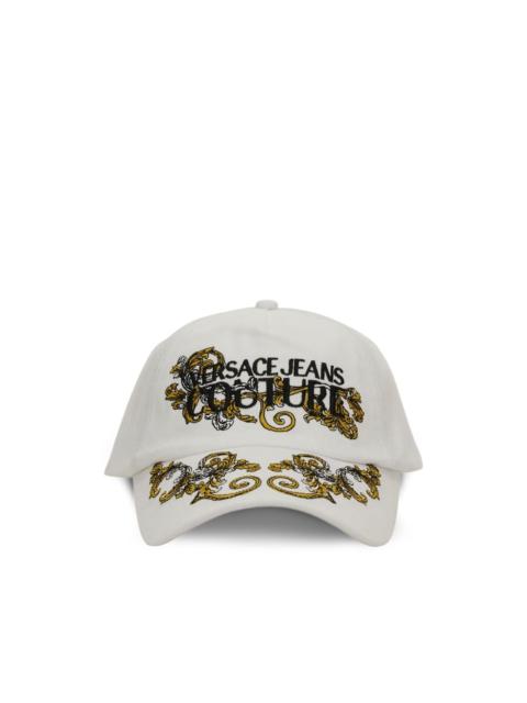 VERSACE JEANS COUTURE logo-embroidered cap