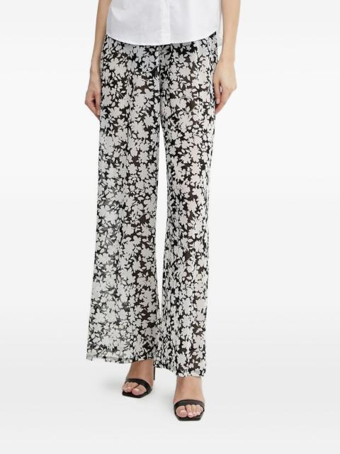 MICHAEL KORS floral-print trousers