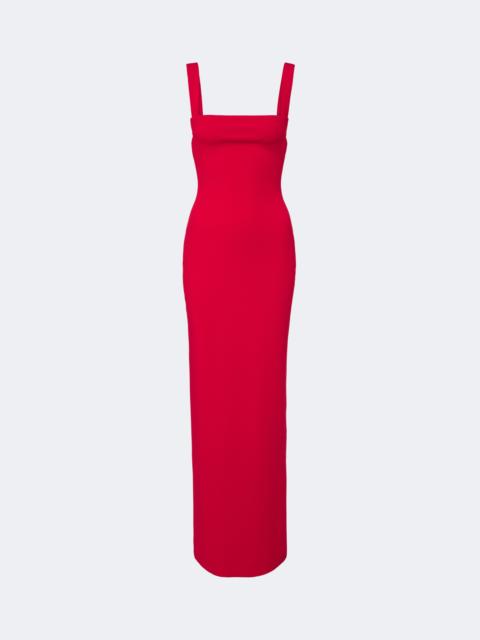 SOLACE LONDON Joni crêpe gown