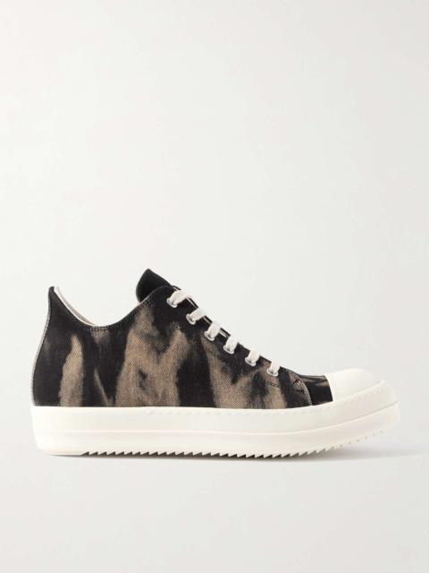 Rick Owens DRKSHDW Sun-Bleached Denim Sneakers