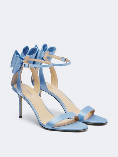 MACH & MACH Le Cadeau bow-detail satin sandals