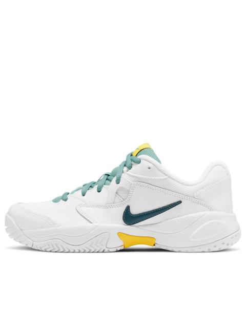 (WMNS) Nike Court Lite 2 'White Green Yellow' AR8838-108