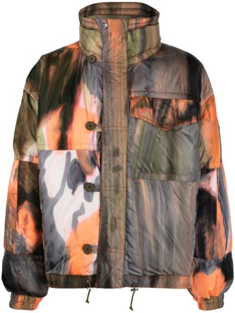 BLUEMARBLE graphic-print puffer jacket