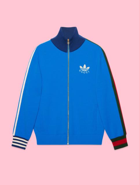 GUCCI adidas x Gucci viscose zip-up jacket
