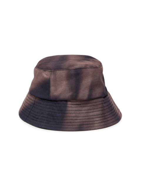 JiyongKim bleached-effect cotton bucket hat