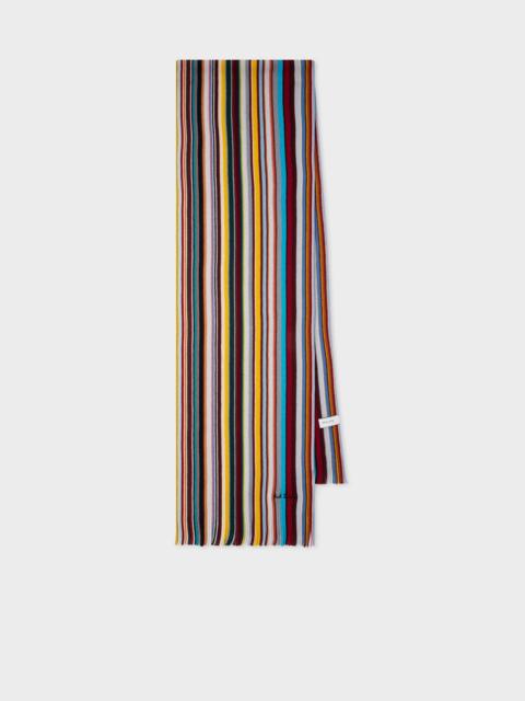 Merino Wool 'Signature Stripe' Scarf