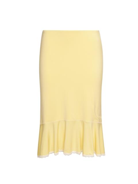 GUIZIO LOW RISE DAINTY MIDI SKIRT