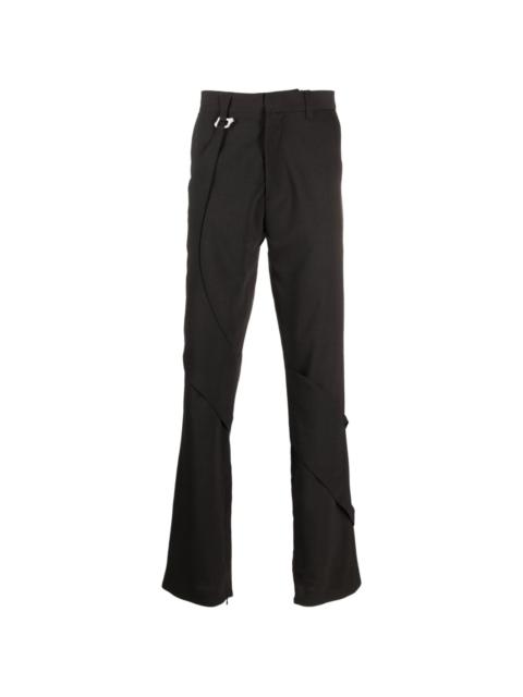 HELIOT EMIL™ layered-effect straight-leg trousers