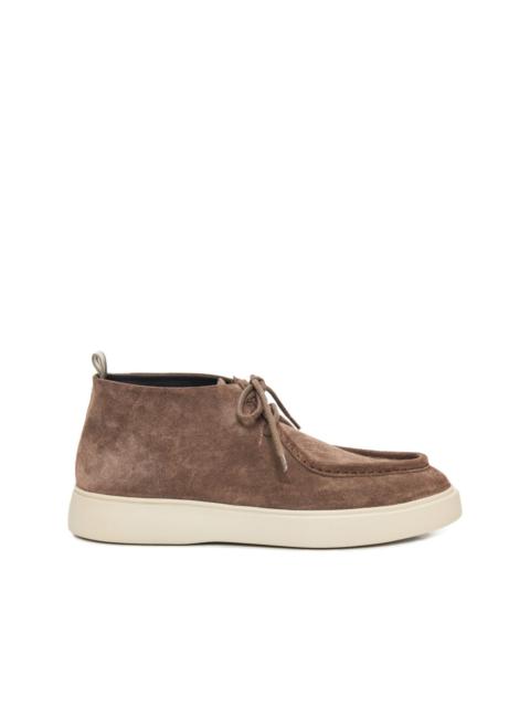 OFFICINE CREATIVE suede desert boots
