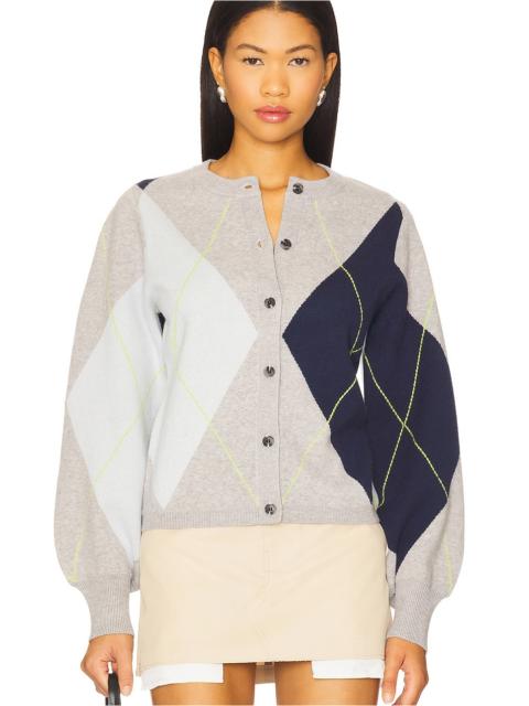 525 america Noelle Argyle Cardigan