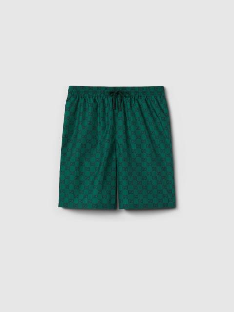 GUCCI GG print nylon swim short