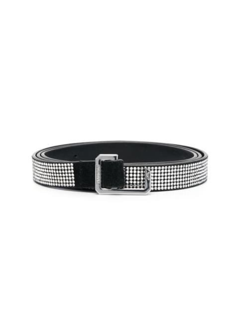 Zadig & Voltaire La Cecilia 15mm crystal belt