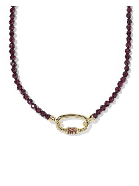KENDRA SCOTT Emery Gold Beaded Strand Necklace